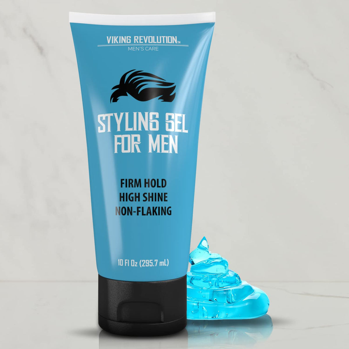 Hair Gel for Men - Strong Hold - 10 Oz