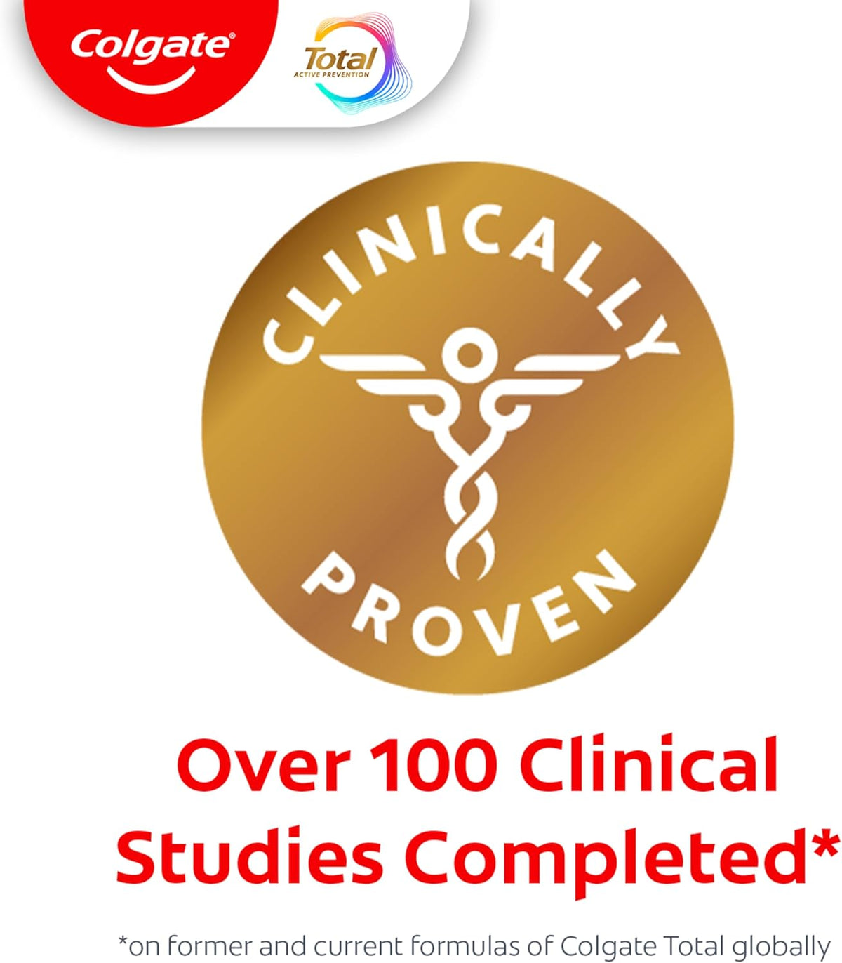 Total Fluoride Toothpaste, Clean Mint, 4 Pack, 5.1 Oz
