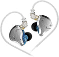 KZ ZS10 Pro in Ear Monitor Wired Headphone, KZ Hifi Earbuds in Ear Monitor Earphone with 4 Balanced Armatures and 1 Dynamic Drivers Professional IEM Headphone for Drummer Musician(Blue No Mic)