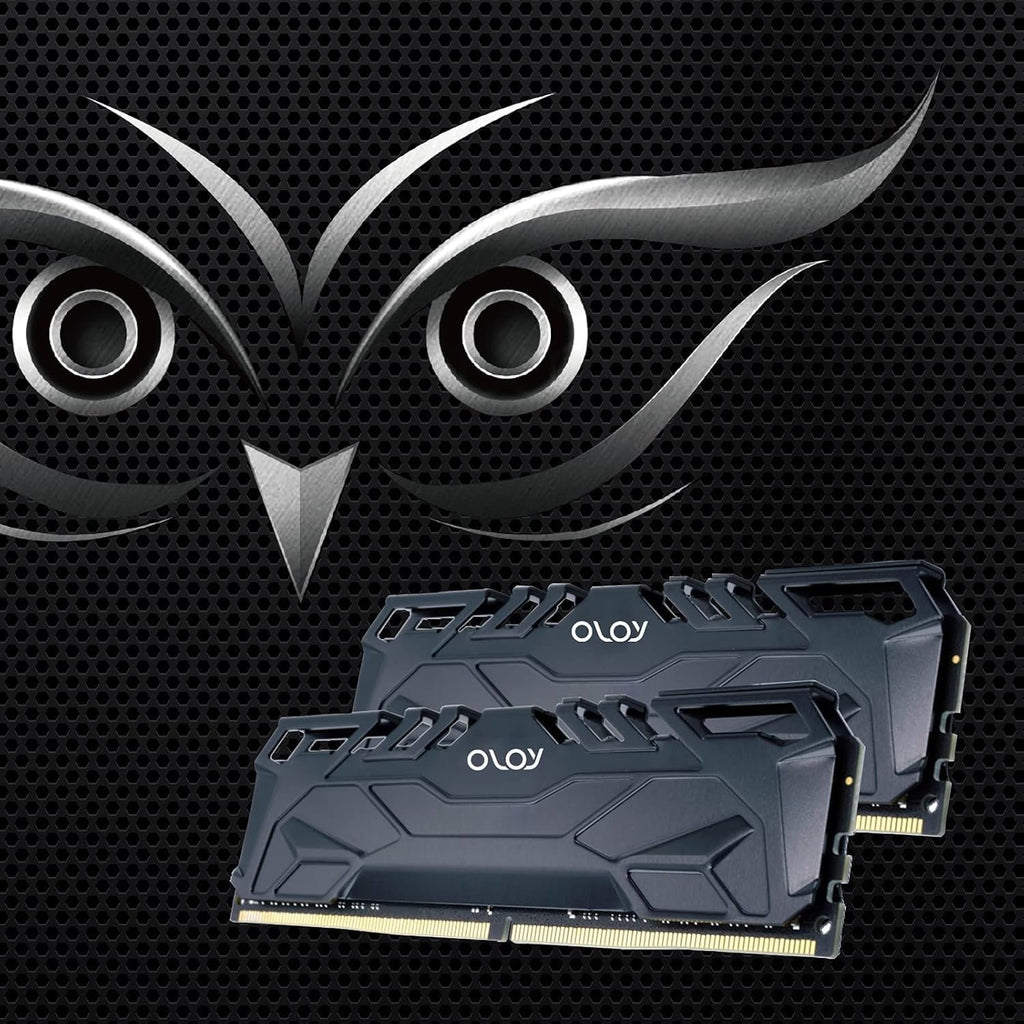 DDR4 RAM 16GB (2X8Gb) Black Owl 3200 Mhz CL16 1.35V 288-Pin Desktop Gaming UDIMM (MD4U0832161BJ0DA)