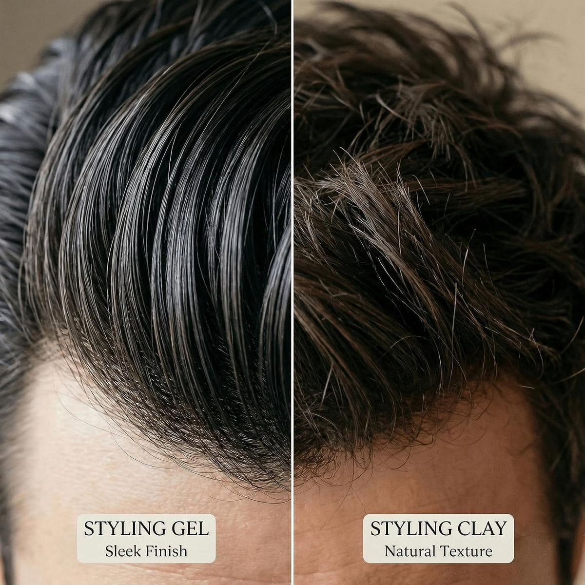 Hair Clay for Men, Strong Hold Matte Finish Styling, 3.5 Oz