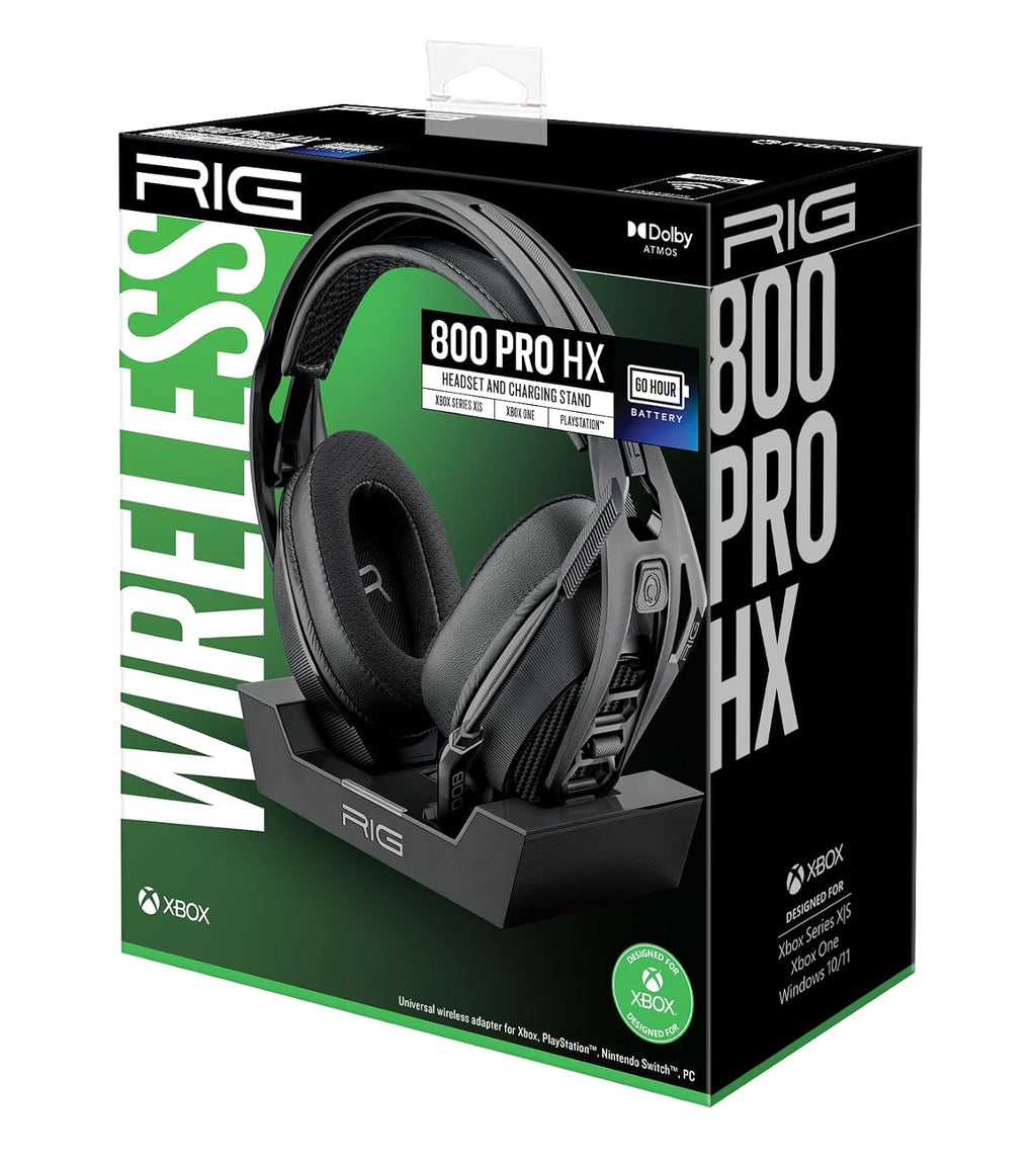 RIG 800 PRO HX Wireless Gaming Headset & Multi-Function Base Station - Xbox