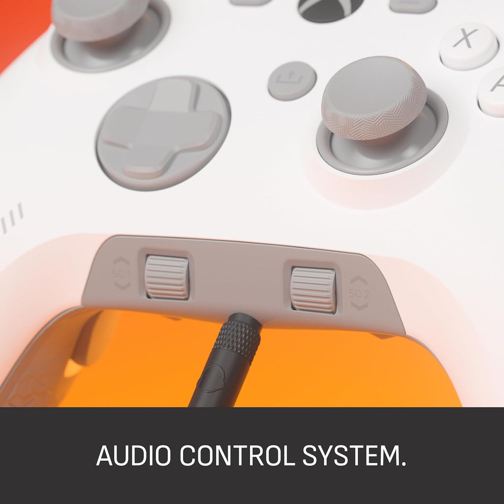 VALOR PRO Wired Performance Xbox Controller – Customizable Back Paddles, Instant Triggers, Hall Effect Thumbsticks, Audio Controls, Xbox Series X|S, Xbox One, Windows PC – White