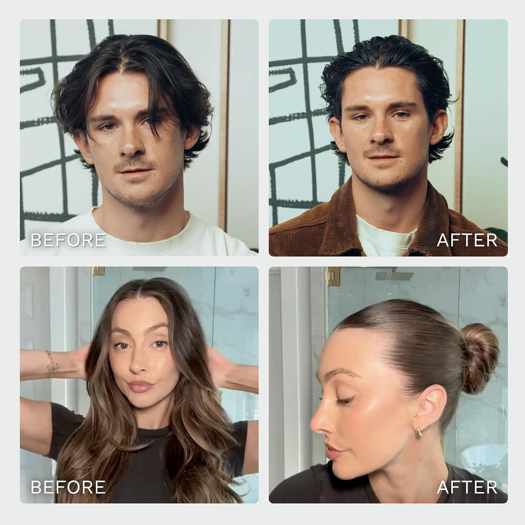 Glacial Hair Clay Pomade - Award Winning Hair Styling Clay for Men and Women Made with 100% All Natural and Organic Ingredients That Promote Hair and Scalp Health. Low Shine, Medium Hold.
