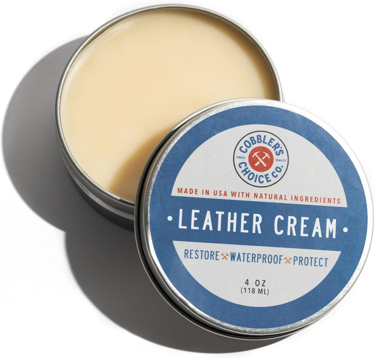 Cobbler'S Choice Leather Cream - for Shoes, Boots & Bags with Beeswax