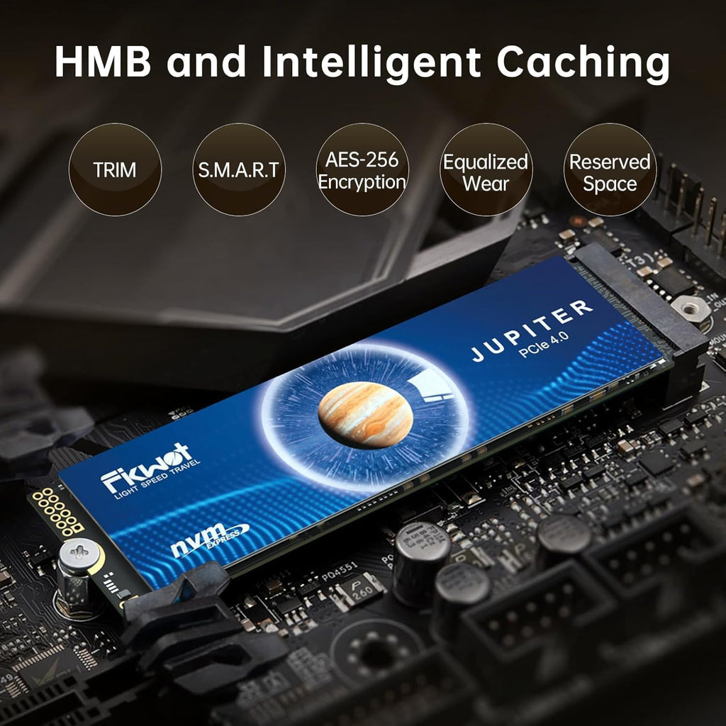 FX991 M.2 SSD 500GB Nvme SSD M2 2280 Pcie Gen 4X4, Read up to 6300Mb/S, Internal Solid State Drive for PS5 Laptop Desktop