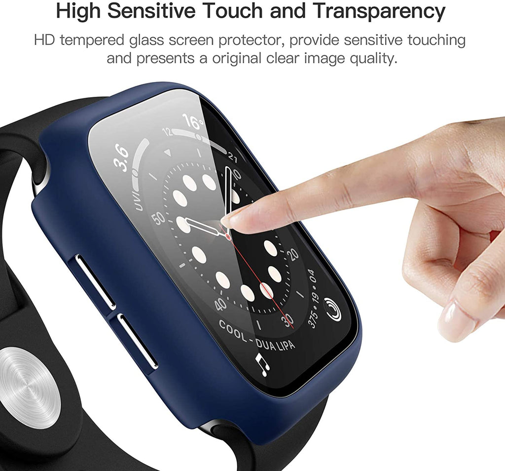 For Apple Watch Series 9/8/7 41Mm Screen Protector Case 12 Pack