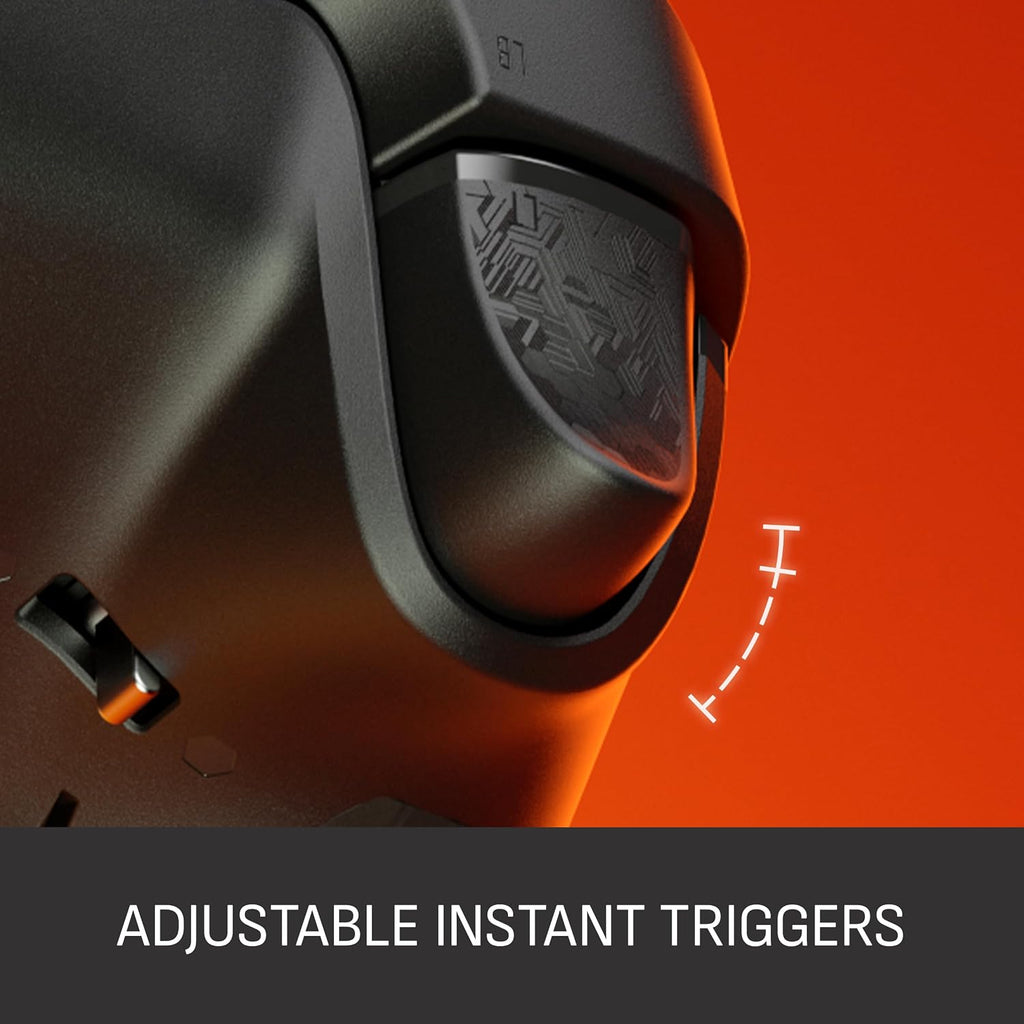 VALOR PRO Wired Performance Xbox Controller – Customizable Back Paddles, Instant Triggers, Hall Effect Thumbsticks, Audio Controls, Xbox Series X|S, Xbox One, Windows PC – Steel Gray